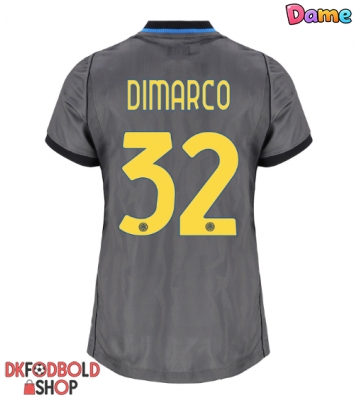Inter Milan Federico Dimarco #32 Tredje trøje Dame 2026-27 Kort ærmer Inter Milan Federico Dimarco #32 Tredje trøje Dame 2026-27 Kort ærmer